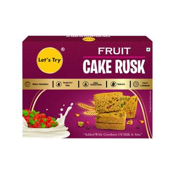 Let's Try Fruit Cake Rusk with Goodness of Wheat